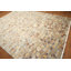 Tapis brun en laine noué à la main de conception unique 9 pi x 12 pi Afreen