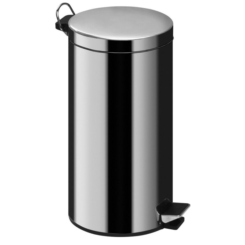 Metal Kitchen Trash Can, 12 L