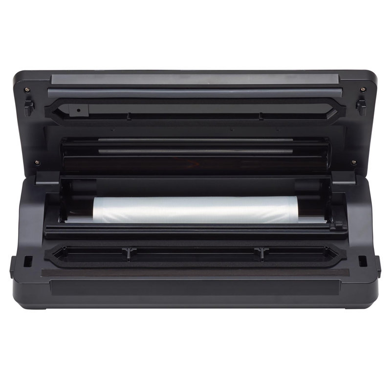 LEM MaxVacGo Black/Silver Food Vacuum Sealer