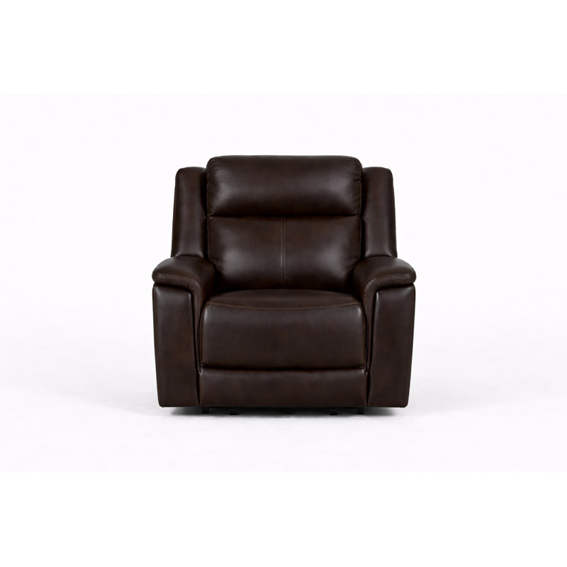 Logan Top Grain Italian Leather Recliner Chair