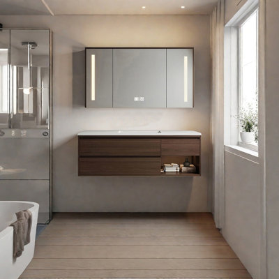 Armoire de salle de bain luxueuse