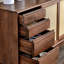 Buffet multifonctionnel en rotin