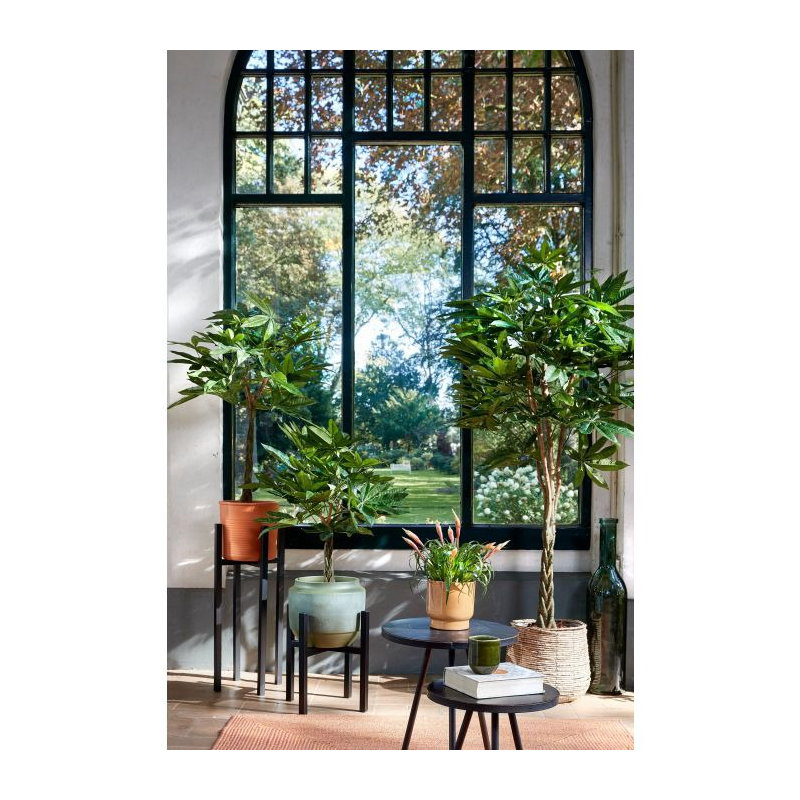 Faux Foliage Plant in Pot, 80cm H x 60cm W x 60cm D