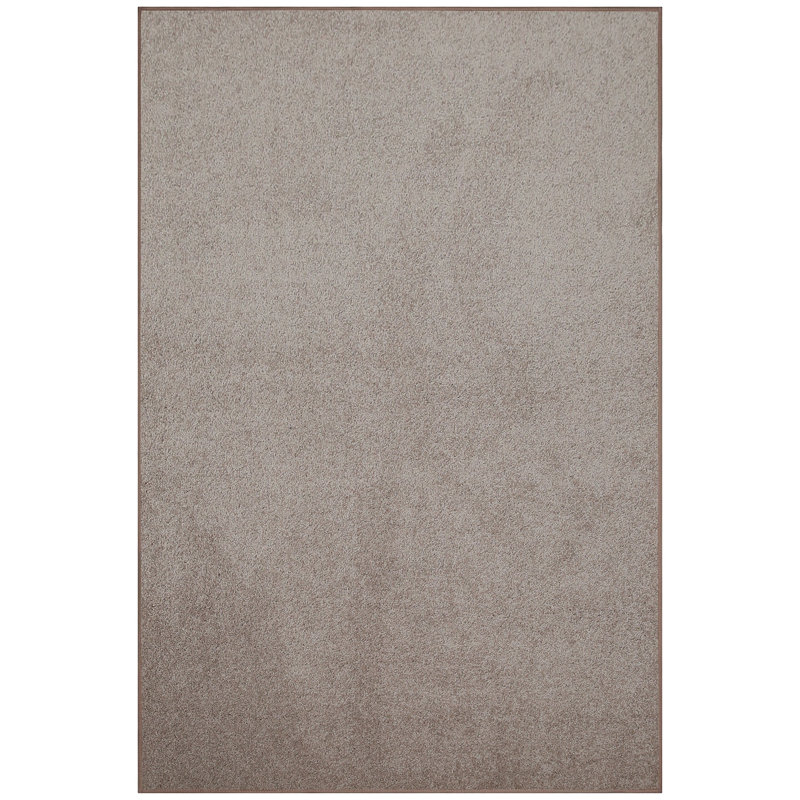 Modern Plush Pet and Kids Friendly Solid Color Beige Area Rugs, Stain & Fade Resistance, Perfect for Living Room, Dining Room, Bedroom, Playroom and Kidsroom, Event, Wedding, Southwest Rug