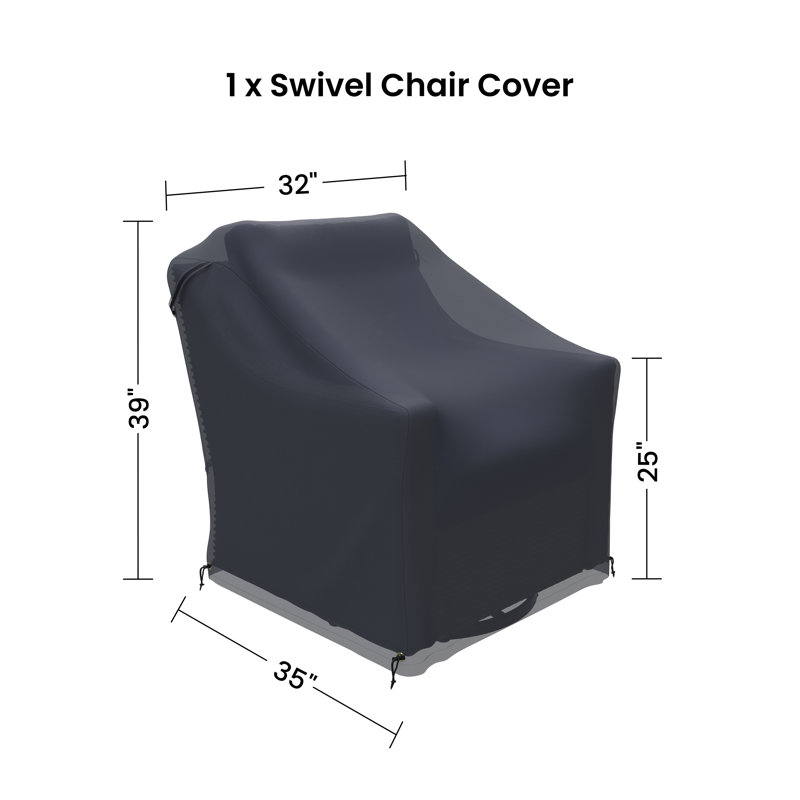 Keaisha Outdoor Swivel Glider Patio Chair Covers
