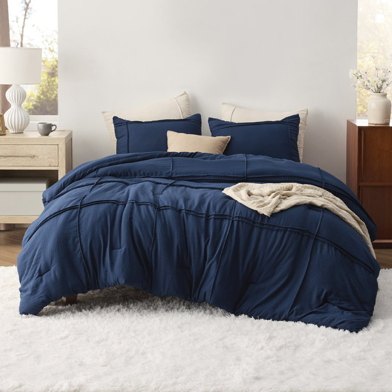 Microfiber Geometric Shapes Comforter Set