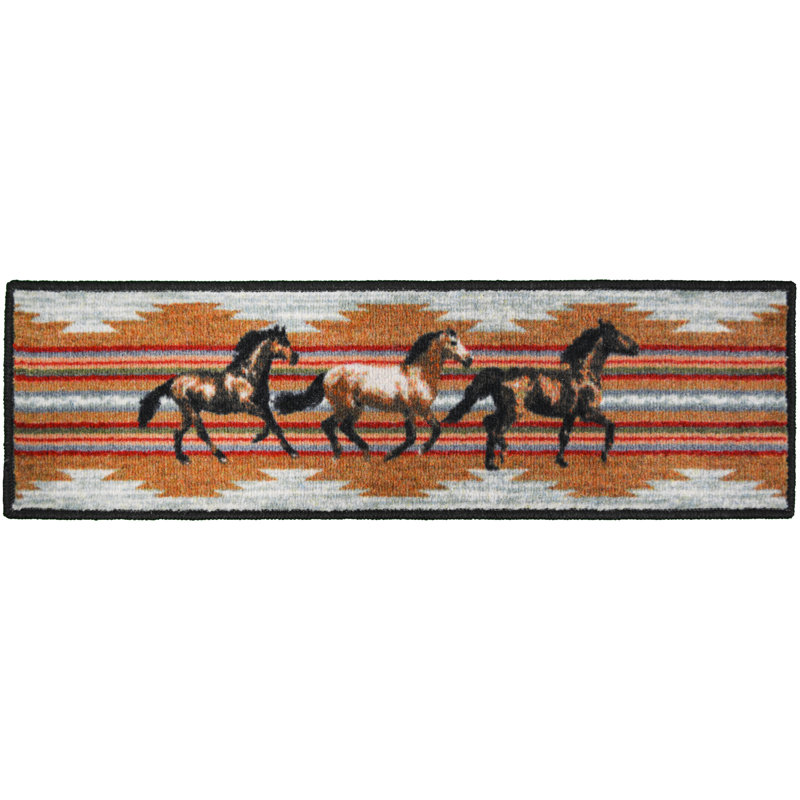 Tapis d'escalier 9 x 30 Cozy Cabin, 13 pièces incluses