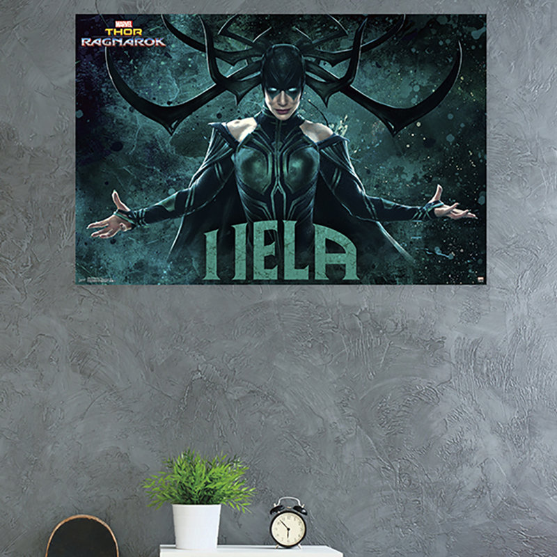 Ragnarok-impression sur papier thor : hela