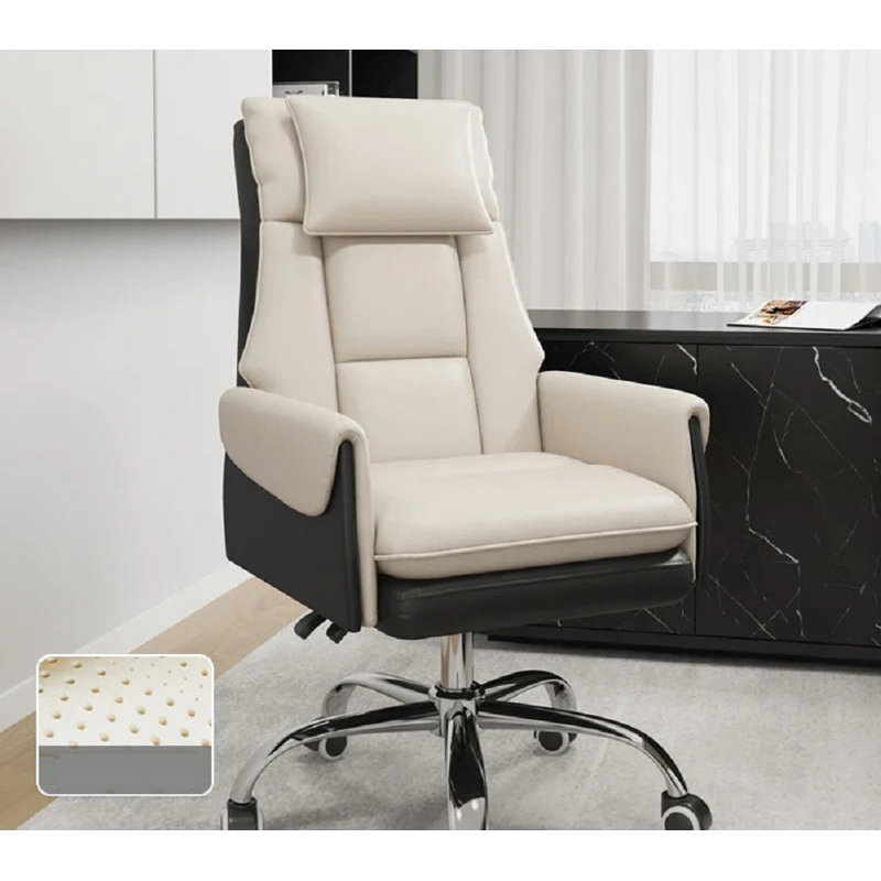 Cheevers Side Chair, Beige/Black