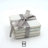 Set Of 4 Square Marble Coasters 