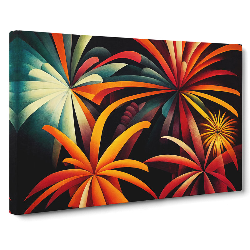 Enchanting Fireworks - Wrapped Canvas, 40cm H x 60cm W x 3cm D