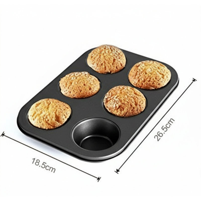 KYEUIN 8 Piece Non-Stick Steel Bakeware Set