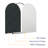 Aluminium Framed Arch Wall Mirror-640138795