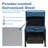Adjustable Patio Recliner Chair Metal Outdoor Lounge Chair With Flip Table Push Back, Adjustable Angle, Removable Cushions, Support 350Lbs-2062357068