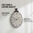 Trappe Manufactured Wood Wall Clock