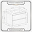 Meuble-lavabo suspendu flottant en mélamine de bois de 30 po avec lavabo intégré en résine et sable de quartz, quincaillerie de qualité supérieure à fermeture en douceur, aménagement de rangement intelligent et spacieux (entièrement assemblé)-97827221