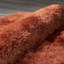 Tapis de couleur paprika touffeté à la main Petrey-1458162837