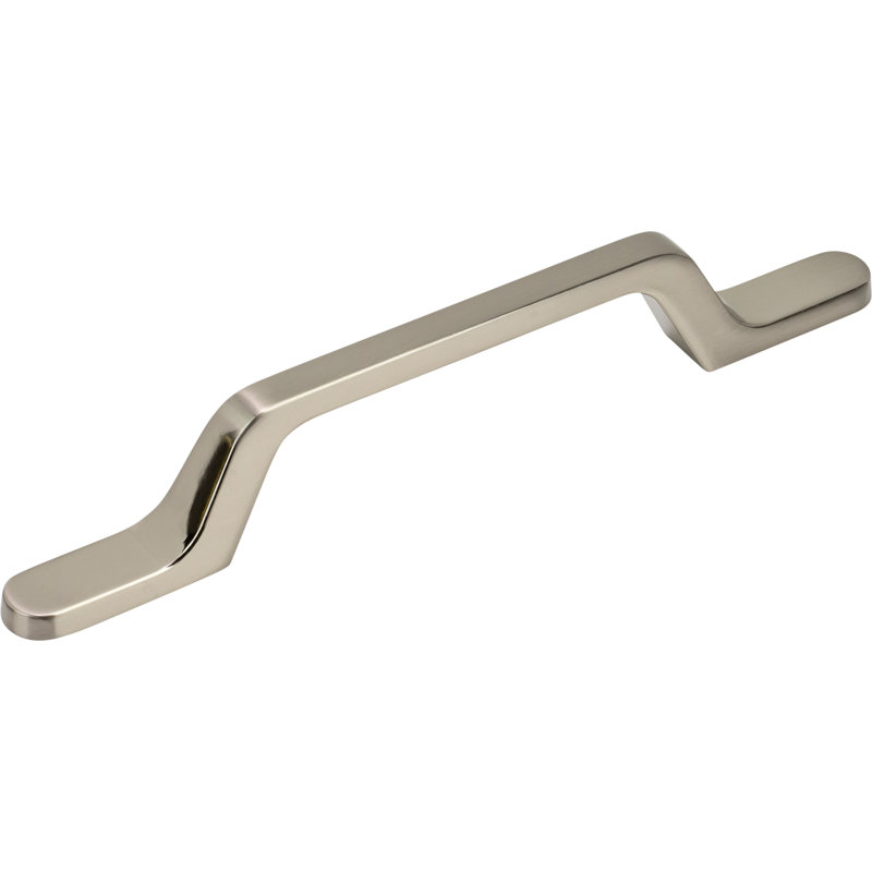 Rounded 3 3/4" Center Arch Pull Multipack, Brushed Satin Nickel