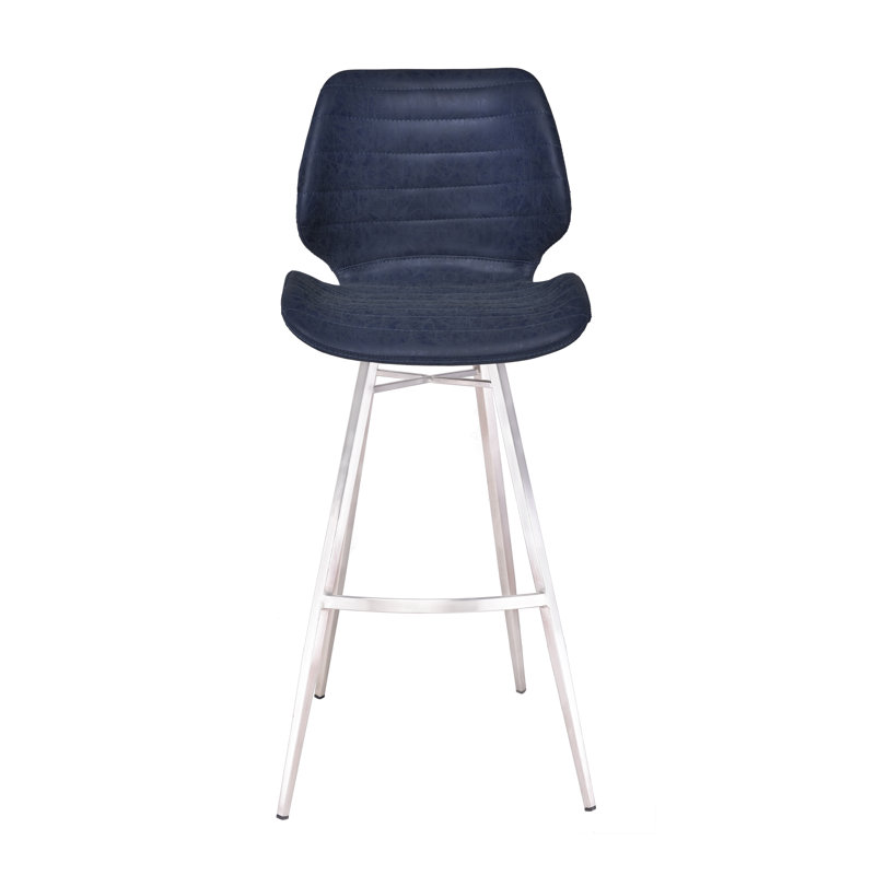 Tabouret de comptoir 27 po Tayla, Bleu foncé, Tabouret de comptoir (siège d'une hauteur de 27,5