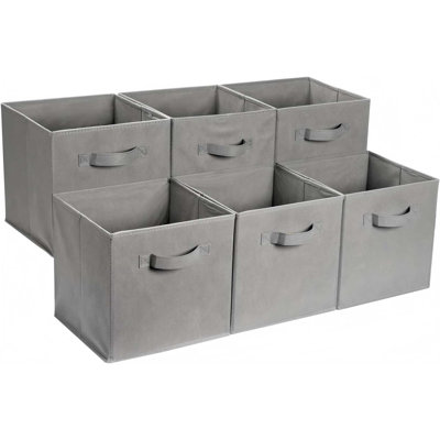 Collapsible Fabric Storage Cube Bins Organizer