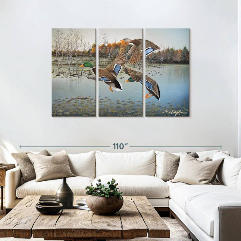 Brampt Landing Zone, 48" H x 74" W