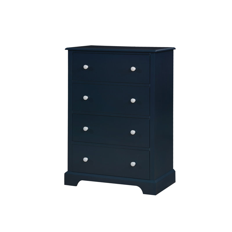 Commode 4 tiroirs Eiland, Bleu