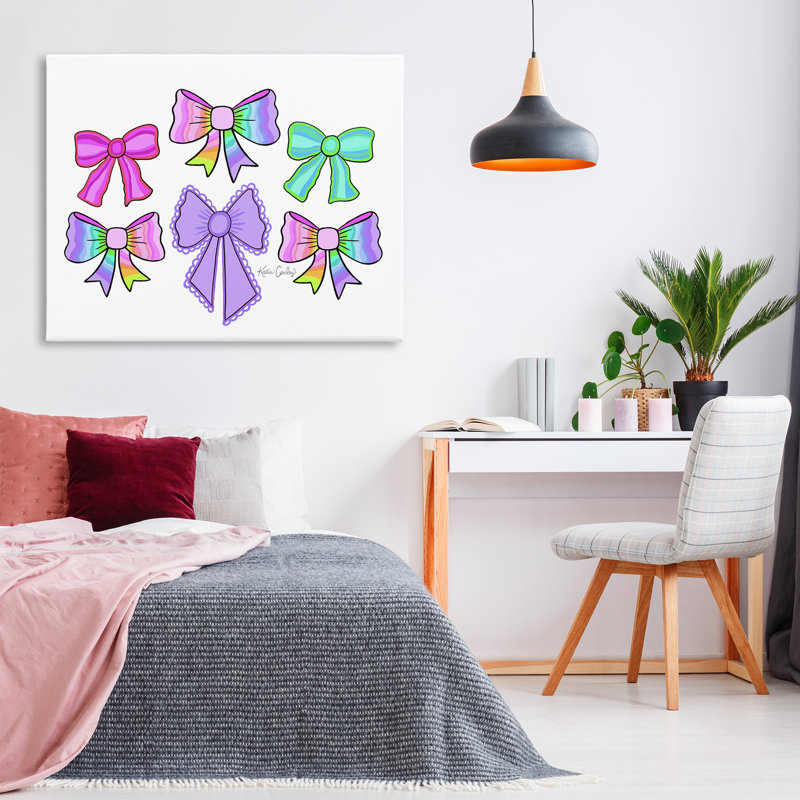 «Playful Bowtastic Ribbons», conception de Katie Conley, H 36 po x l 48 po