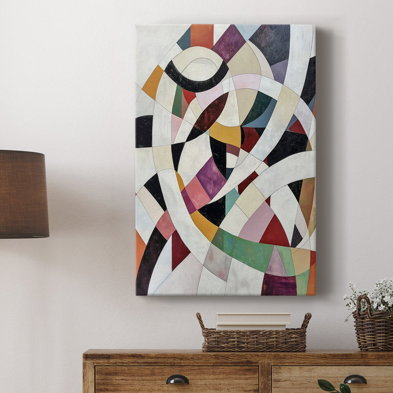 ABSTRACT Series LX -Custom Wrapped Gallery Cavas, 60" H x 40" W