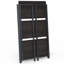 Étagère à livres en métal H 37 po x l 23,5 po Nefsad