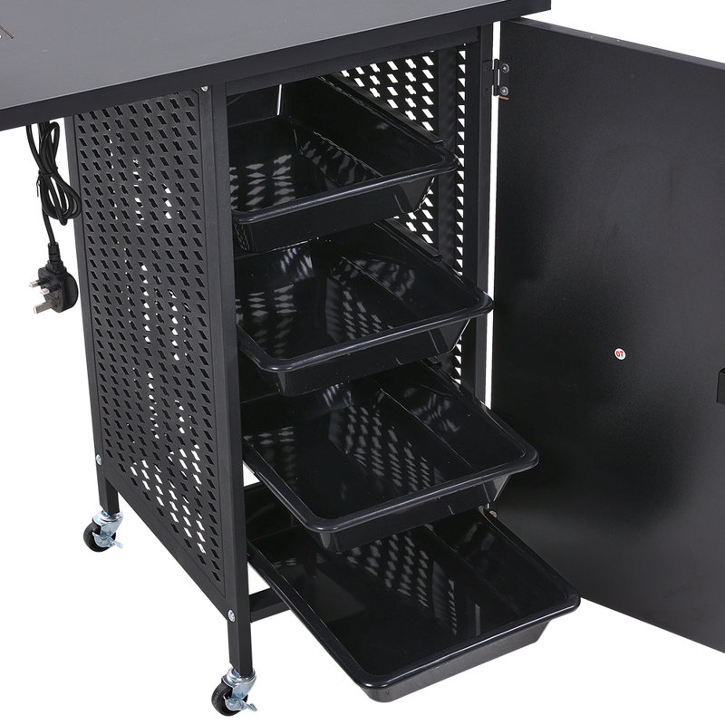 Wood Makeup Organizer