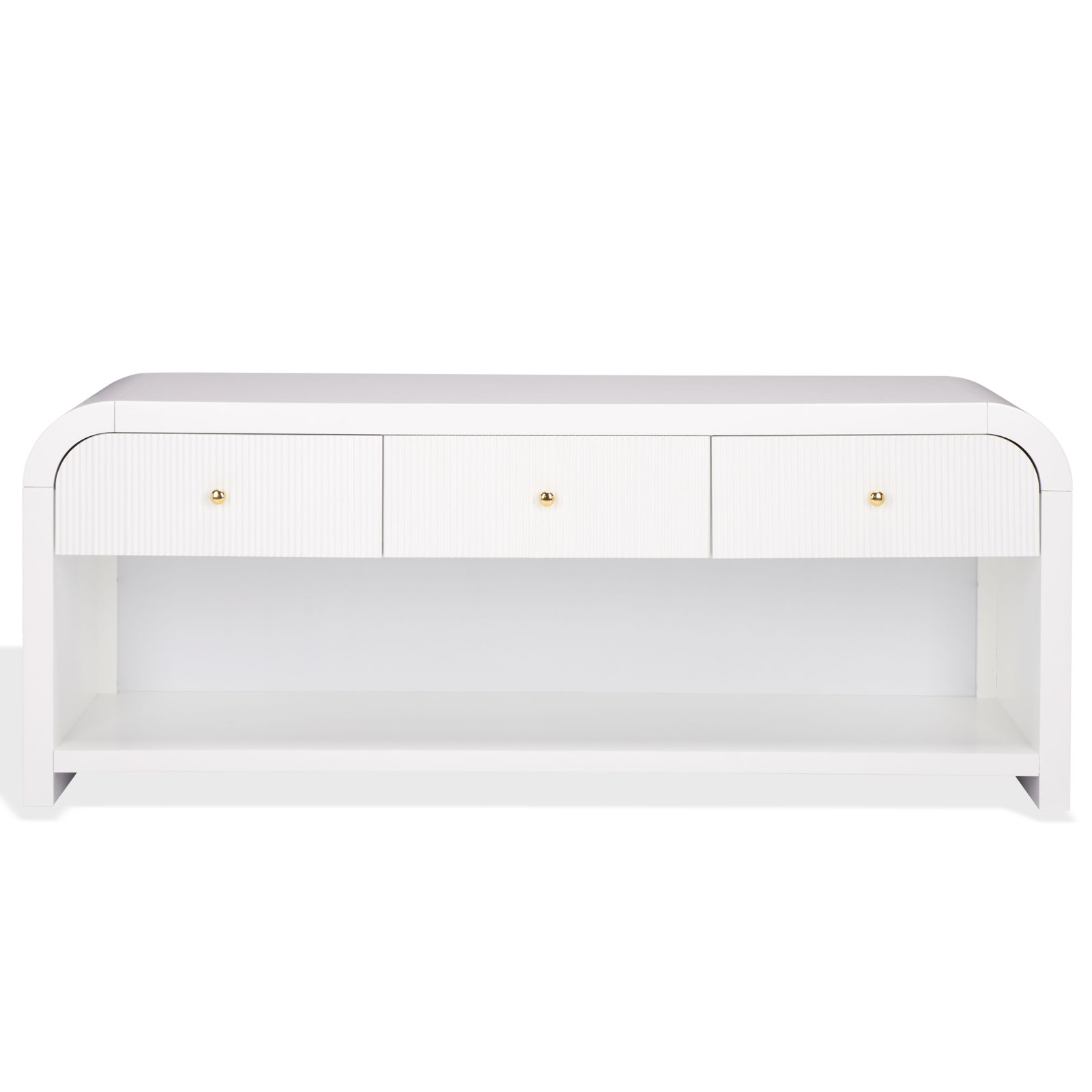 Liabella 60'' Media Console, White