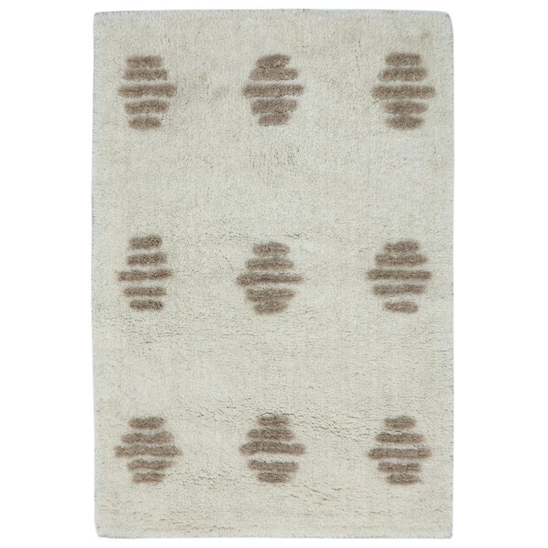 Turin Hand Woven Wool Indoor Rug, 2'x3'