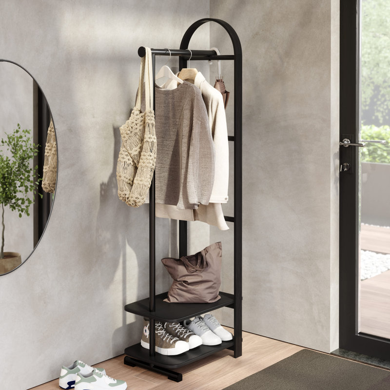 BELLWOOD COAT RACK BLACK, Black