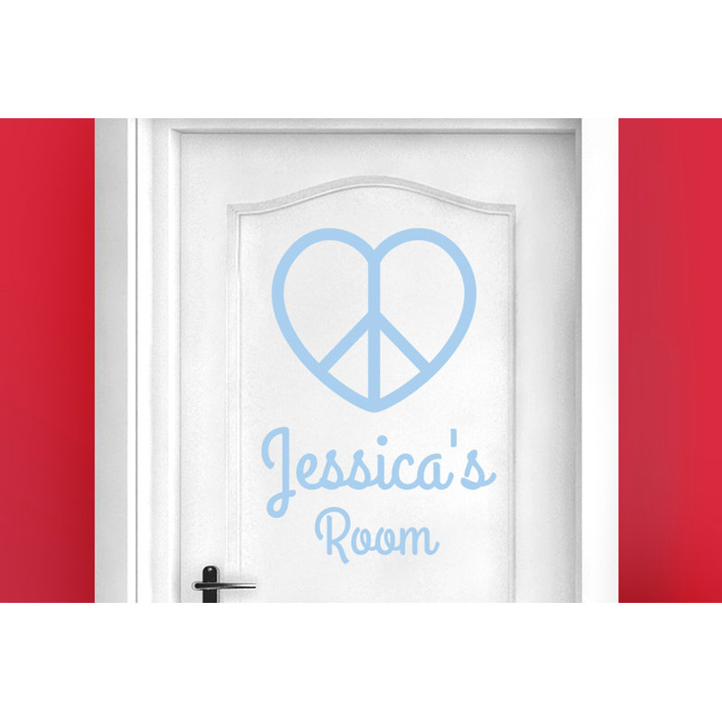 Wall Decal, Light Blue