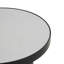 Table d'appoint Cole And Grey avec plateau en marbre blanc