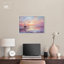 Coucher de soleil sur toile, art mural Glam Beach par Art Remedy-105307607-105307629