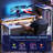 52 Inch Fixed Office Desk, 3 Drawer Side Storage Shelf with LED Lighting & Power Strip-2025341852-2025341854