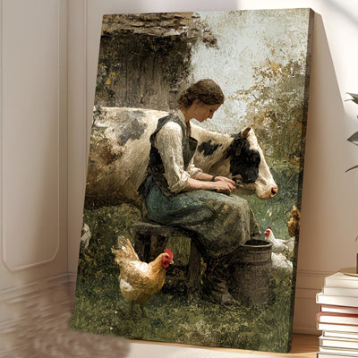 1 Piece Wrapped Canvas Wall Art