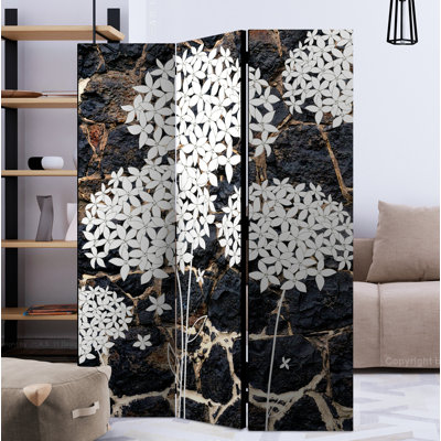 Melik 172cm H Folding Room Divider