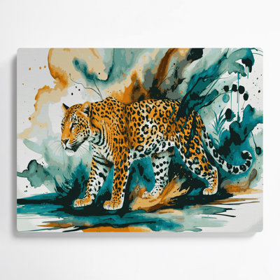 Art mural en métal Big Cats