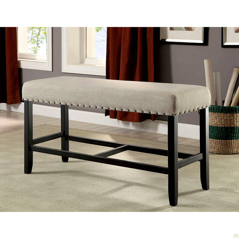 Banc de salle à manger à hauteur de comptoir