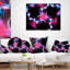 Coussin lombaire floral fractal