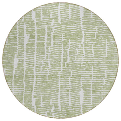 Malchow Flatweave Washable Abstract Indoor / Outdoor Rug