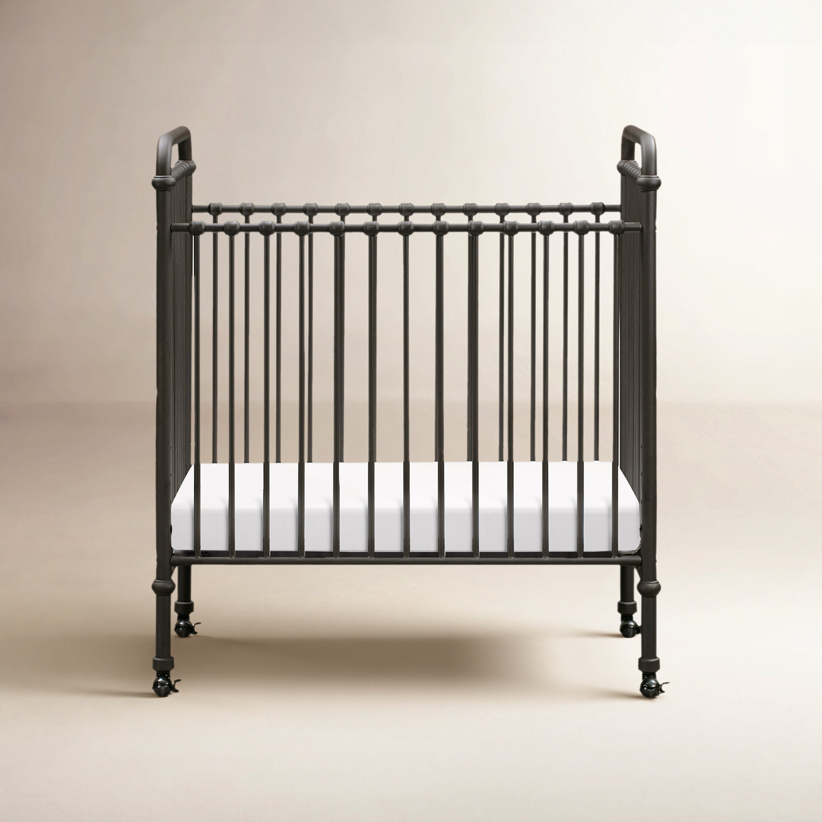 Abigail Iron 3-in-1 Convertible Crib, Vintage Iron
