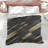 Black Gold Stripes Comforter-126342628