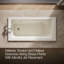 Archer 60" x 30" Drop-in Whirlpool Acrylic Bathtub-14674610