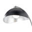 Lampe de table Luna Bella - 28 po, nickel antique, noir mat / abat-jour feuille d'argent, base en marbre, gradateur-1361199626-1428947285