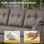 Ensemble de mobilier d'extérieur en osier 6 pièces Harbor, ensemble de conversation en rotin 5 po-120008830