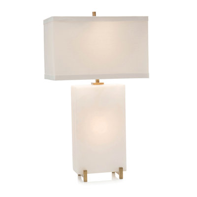 Alabaster Marble Table Lamp