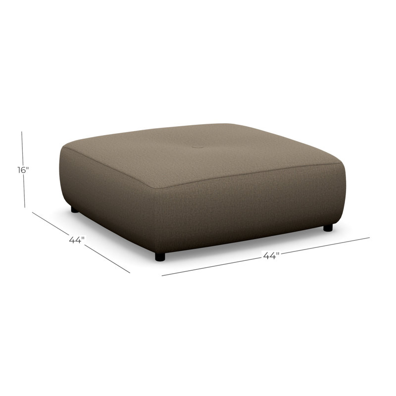 Pouf Square Ottoman, Grande 120912